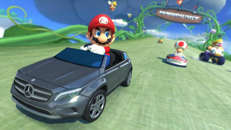 Mario Kart 8: Sympatyczny hydraulik gwiazdą nowej reklamy Mercedesa