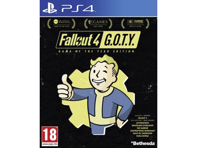 Fallout 4 Game of the Year Edition PL PS4