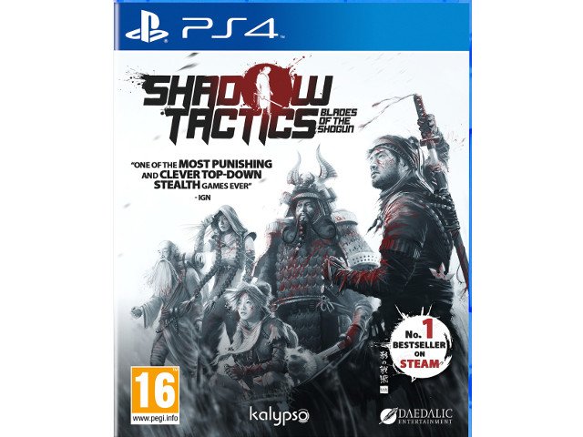 Shadow Tactics PL PS4