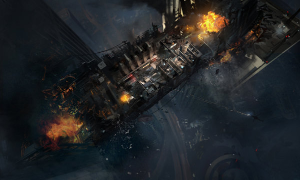 Mapa Free Fall do Call of Duty Ghosts - screen 2 Mapa Free Fall do Call of Duty Ghosts - screen 2