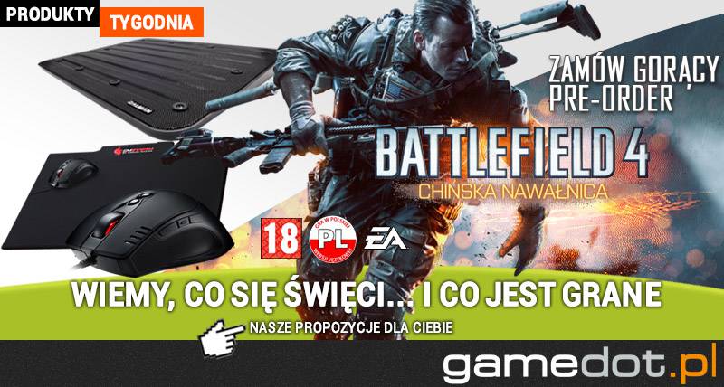 Produkty tygodnia - 26.07 - 1.08 - gamedot.pl