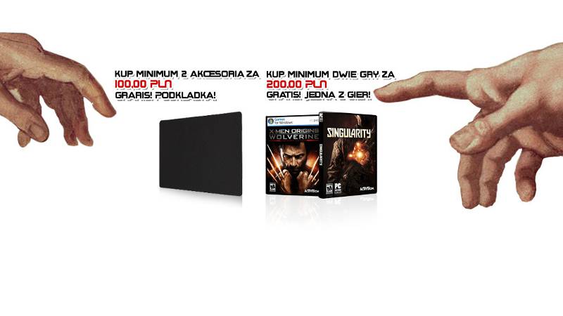 Zgarnij grę lub podkładkę! - gamedot.pl