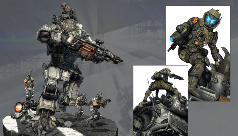 Titanfall z wielką figurką – spojrzenie w głąb kolekcjonerki