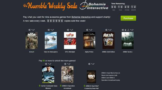 Nowy Humble Weekly Sale wystartował z grami od Bohemia Interactive