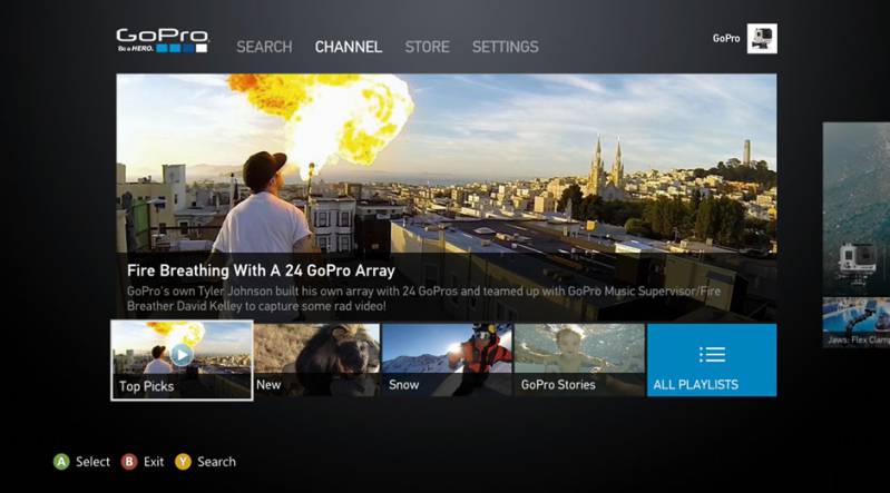 Xbox 360 i Xbox One otrzymają oficjalny kanał GoPro