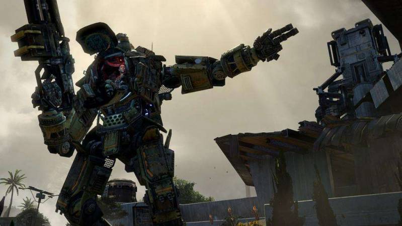 Pociskiem muru nie przebijesz – w Titanfall