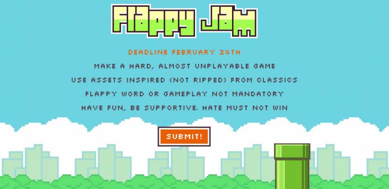Flappy Jam trwa! Powstaje kilkadziesiąt gier inspirowanych Flappy Bird