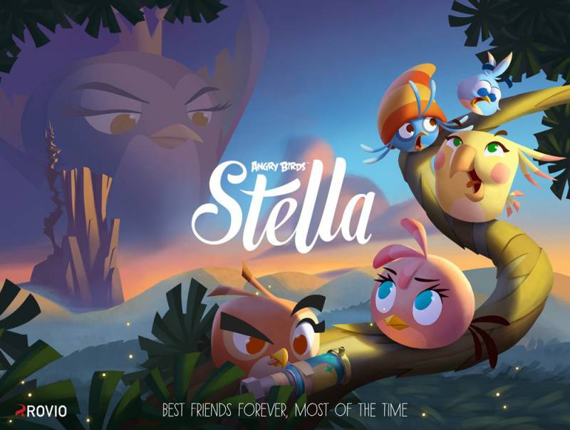 Angry Birds Stella zapowiedziana przez Rovio