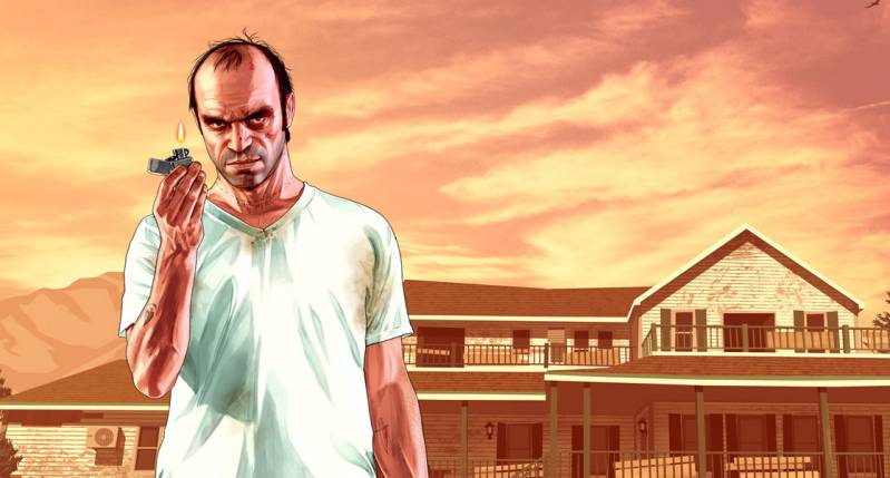 GTA V i życie Trevora na Facebooku