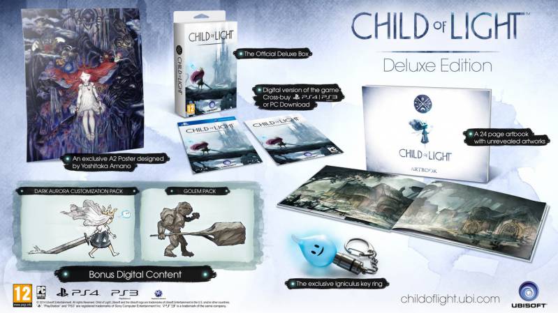 Child of Light dostanie piękną kolekcjonerkę
