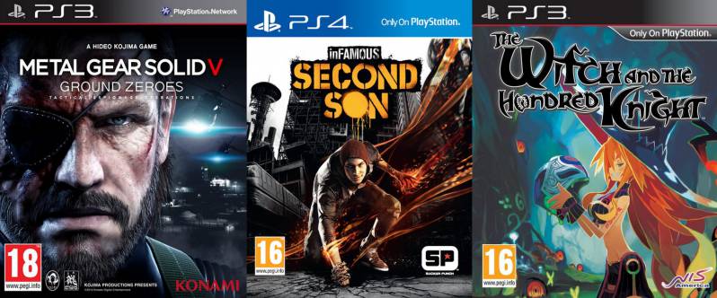 Premierowy Piątek: MGSV, Second Son i The Witch and the Hundred Knight