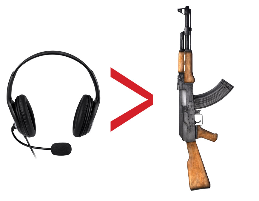 Headset VS AK47
