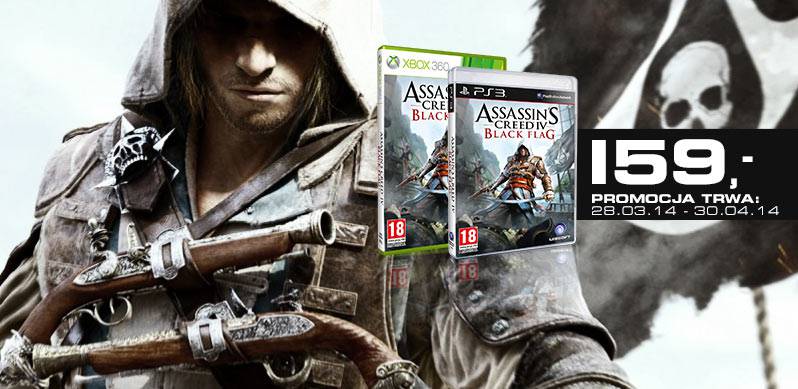Assassin's Creed IV: Black Flag w obniżonej cenie!