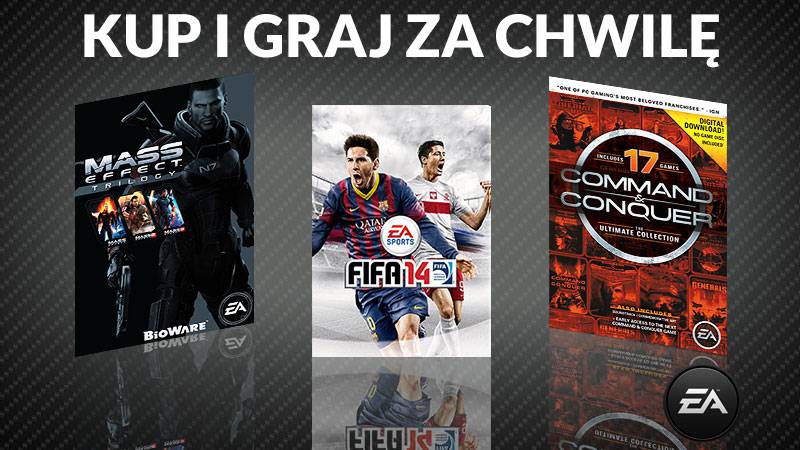 Rozpoczynamy sprzedaż cyfrową – Super ceny gier EA!