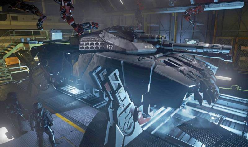 Jazda na gapę na nowym materiale z Call of Duty: Advanced Warfare