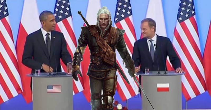 Obama nie grał w Wiedźmina, ale i tak go lubi - gamedot.pl