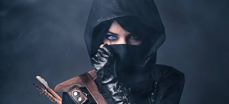 Thief trafi do kin!