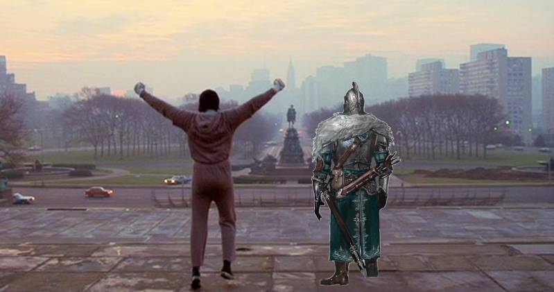 Dark Souls II nawiedzone przez Rocky’ego!