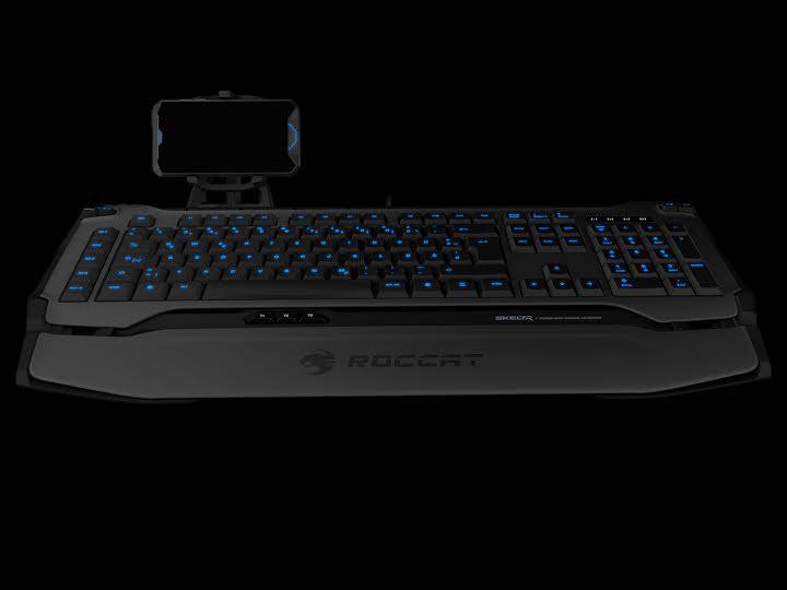 Roccat zapowiada modułową mysz Nyth i klawiaturę Skeltr zintegrowaną ze smartfonem