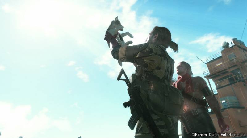 MGS V i nasz nowy kompan, wilcze szczenię