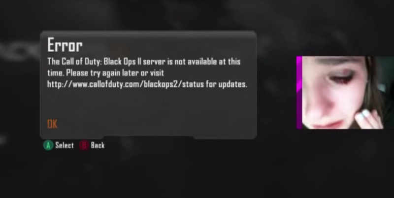 Grała w Call of Duty, prawie straciła oko (tylko dla widzów o mocnych nerwach)
