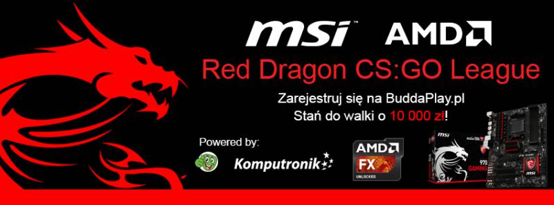 Startuje MSI & AMD Red Dragon League