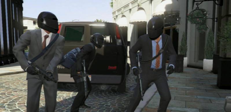 Napad podczas premiery GTA V w Teksasie – okradziono wszystkich czekających na grę