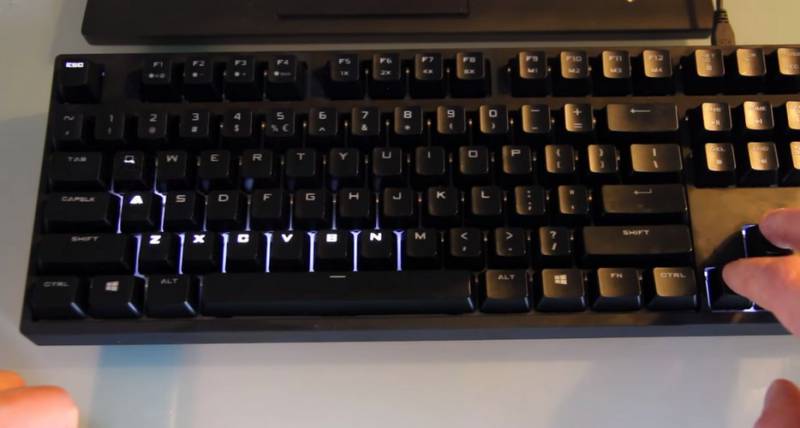 Klawiatura na której zagrasz w węża bez monitora - CM Storm Quickfire Rapid-I