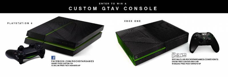 Rockstar rozdaje specjalne edycje Xbox One i PlayStation 4 z motywami GTA V