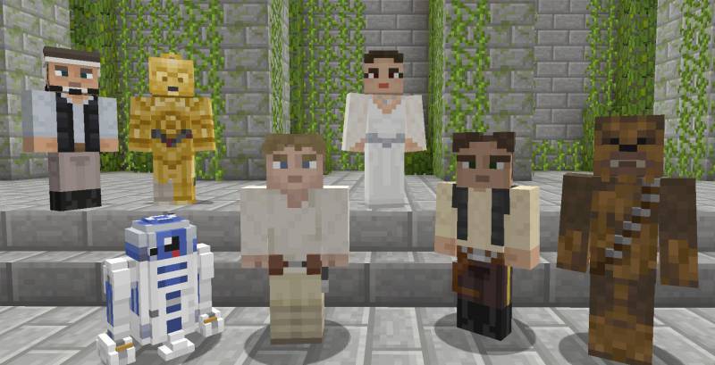 Minecraft i Star Wars łączą siły