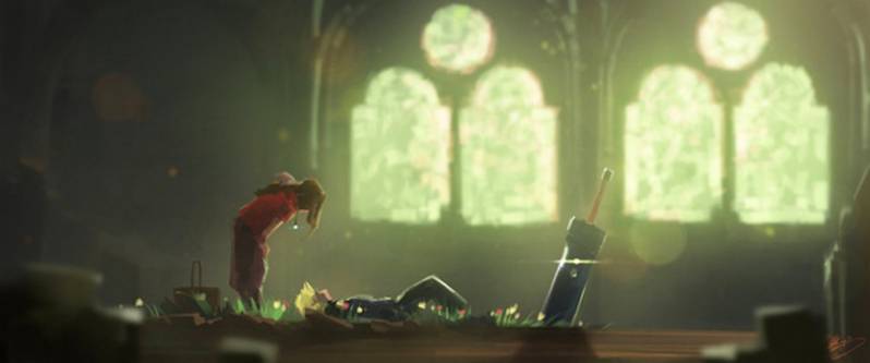 Final Fantasy VII – artysta odtworzył słynne sceny z gry