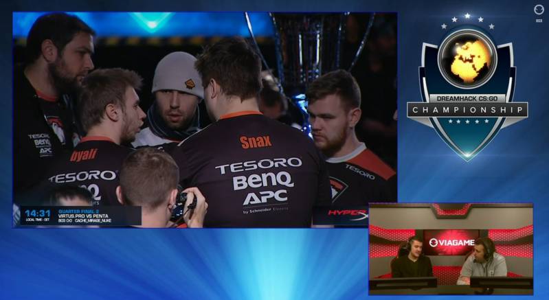 Dreamhack Winter 2014: Virtus.Pro pewnie kroczy w kierunku finału