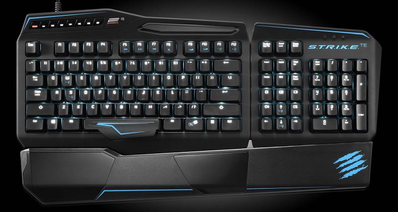 Mad Catz S.T.R.I.K.E. TE –  klawiatura dla najbardziej wymagających graczy