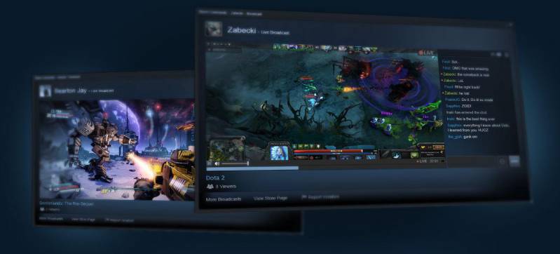 Valve wprowadza do Steam opcję streamowania rozgrywki