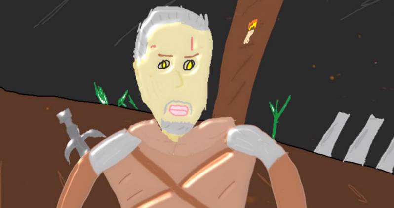 Wiedźmin 3 dostał zwiastun w wersji... paint