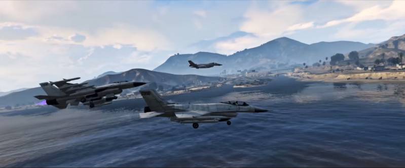 Zwiastun Star Wars 7 odtworzony w GTA V