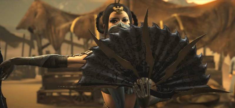 Kitana w Mortal Kombat X, Mortal Kombat i… Mortal Kombat II
