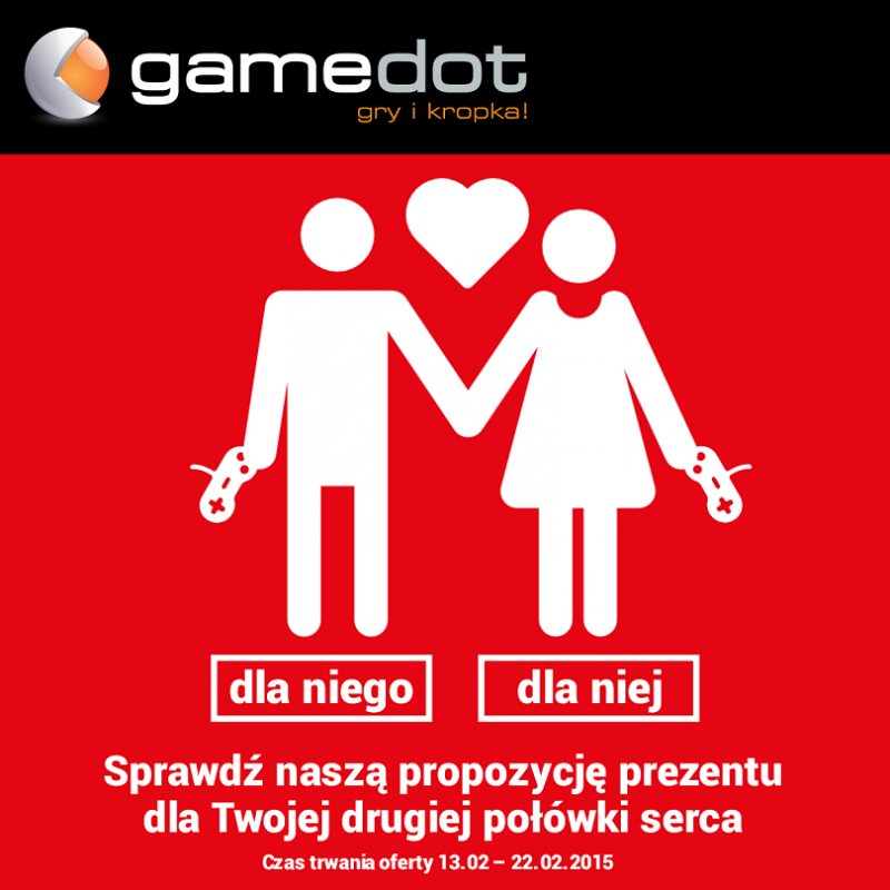Walentynkowa promocja. Gry dla niej i dla niego. - gamedot.pl