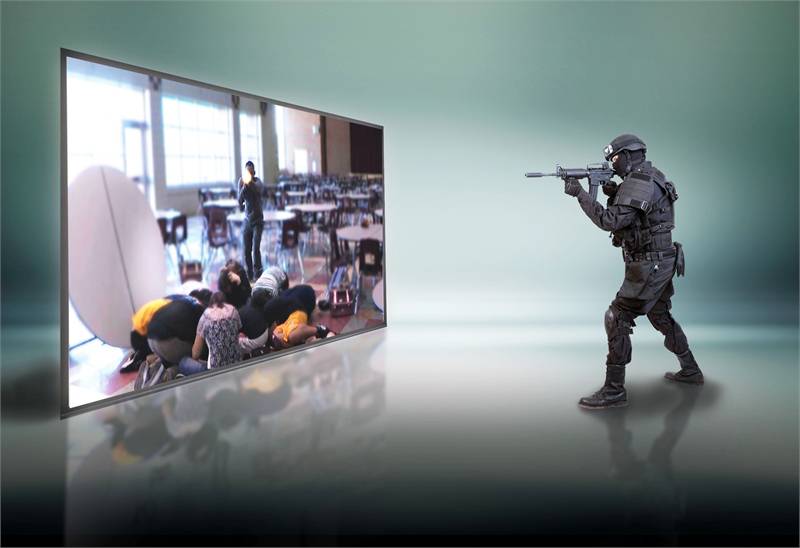 Kinect uczy policjantów walki