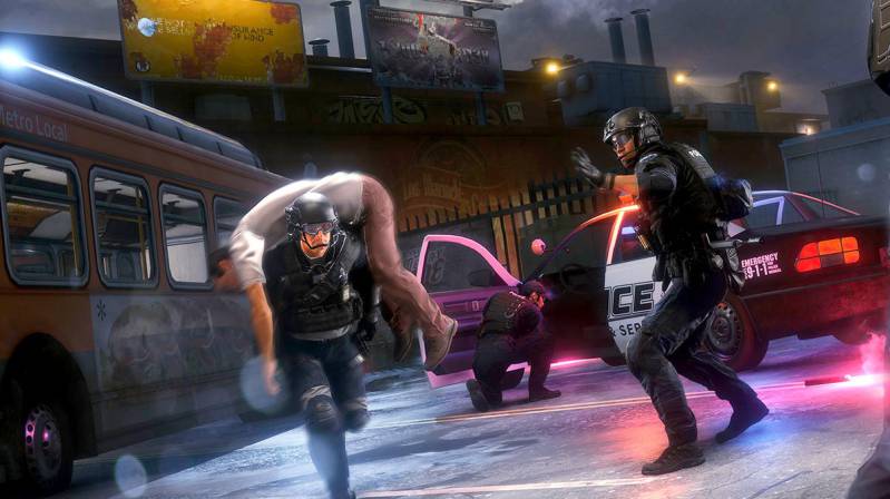 Battlefield Hardline burzy miasto i udaje GTA V?