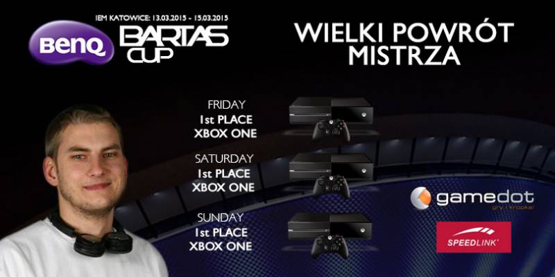 IEM 2015 – zapraszamy na Bartas Cup, czyli turniej w FIFA 15 i turniej w Brawl!