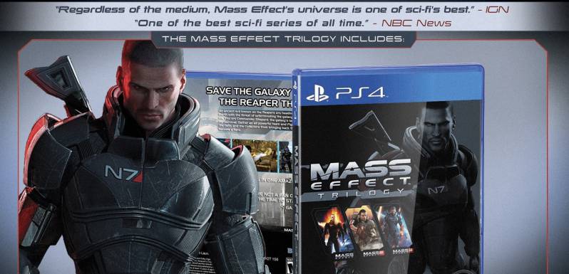 Trylogia Mass Effect na PS4? – przegląd zmyślonych okładek gier i edycji kolekcjonerskich