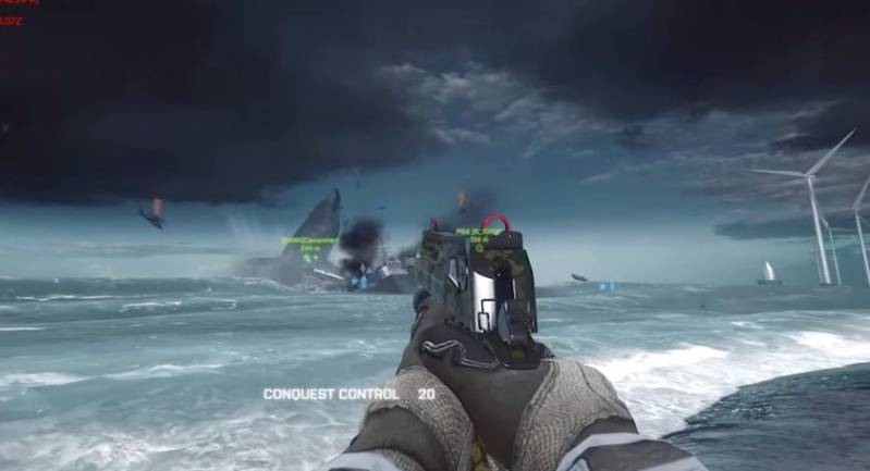 UFO i Megalodon odnalezieni w Battlefieldzie 4!