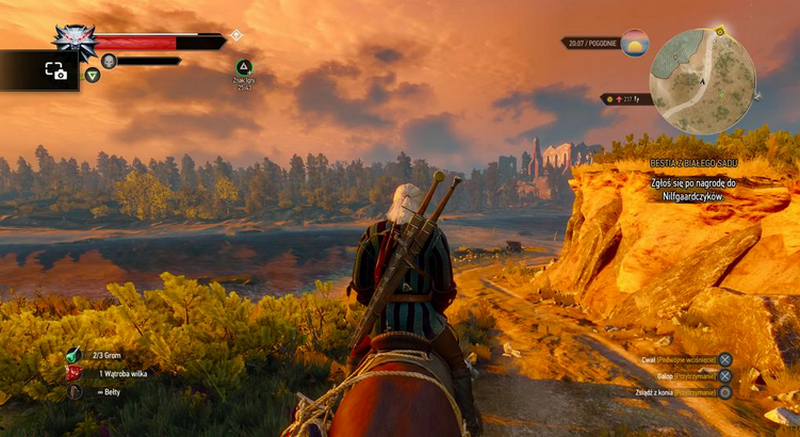 Wiedźmin 3: śmierć w folwarku – gameplay z komentarzem i trawą - gamedot.pl