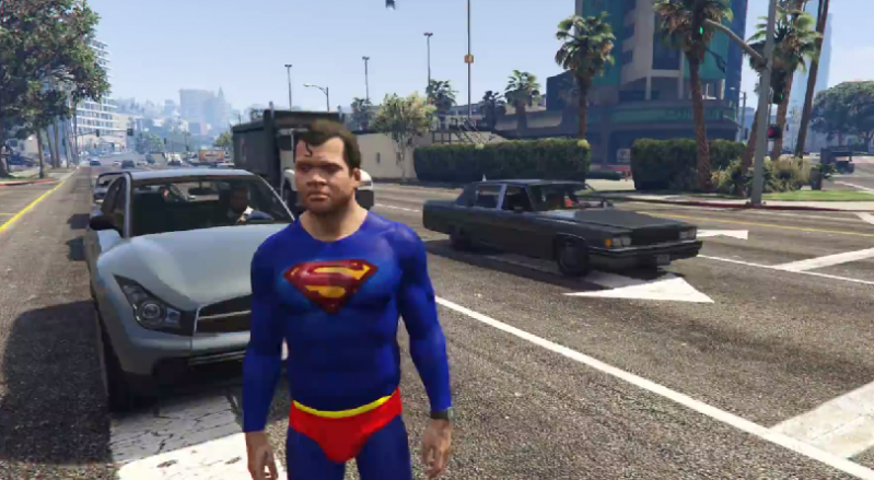 GTA V: Supermanie, Los Santos czeka na ratunek!