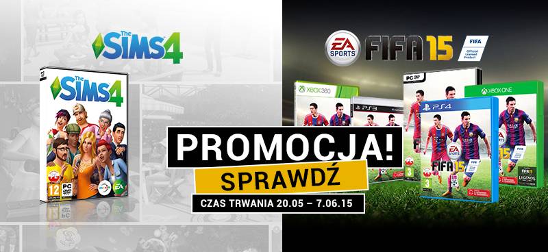 Promocja! FIFA 15 i The Sims 4