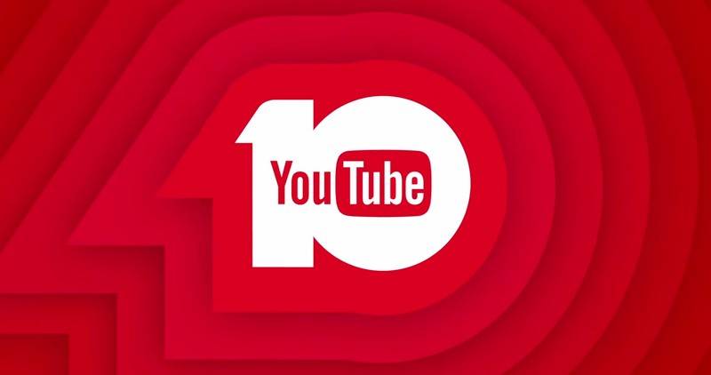YouTube świętuje 10 urodziny!