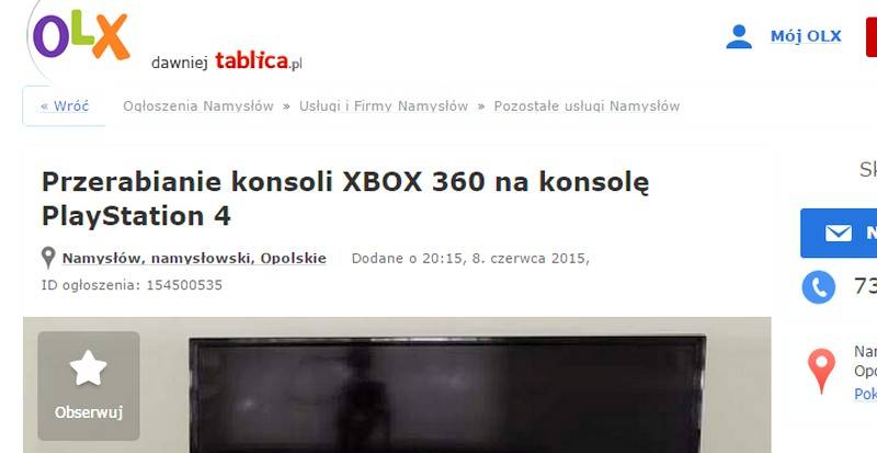 Polak potrafi – czyli jak przerobić Xboksa 360 na PlayStation 4