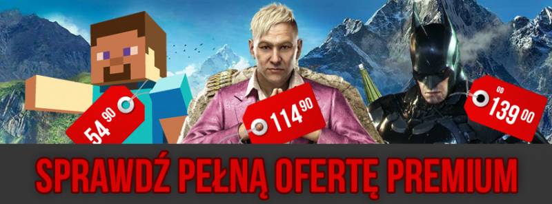 Batman Arkham Knight, Far Cry 4: Complete Edition i Minecraft w ramach oferty Gamedot Premium