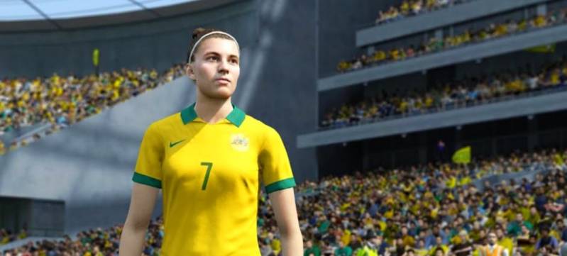 Pierwsza kobieta na okładce serii FIFA!